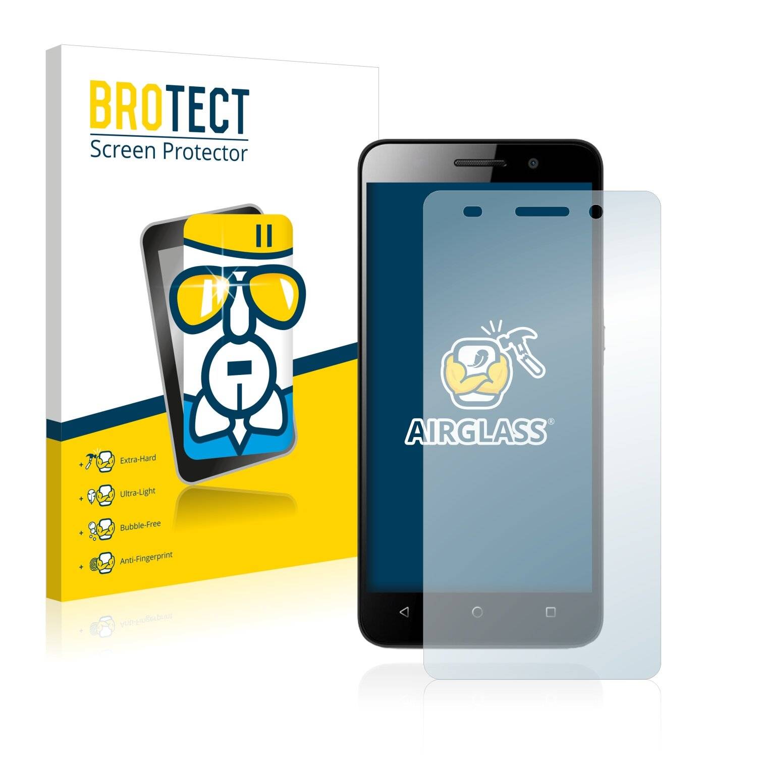 BROTECT AirGlass Schutzglas Folie für Huawei G Play