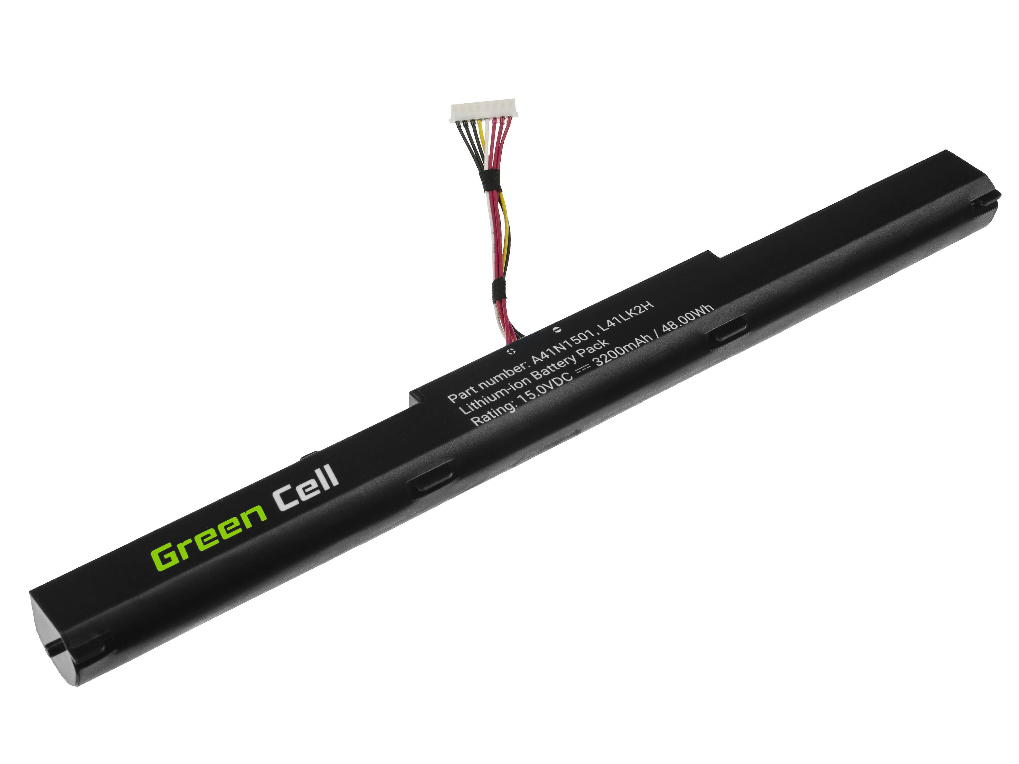 Laptop Akku A41N1501 für Asus ROG GL752 VivoBook Pro N552 - 15V - 3200mAh
