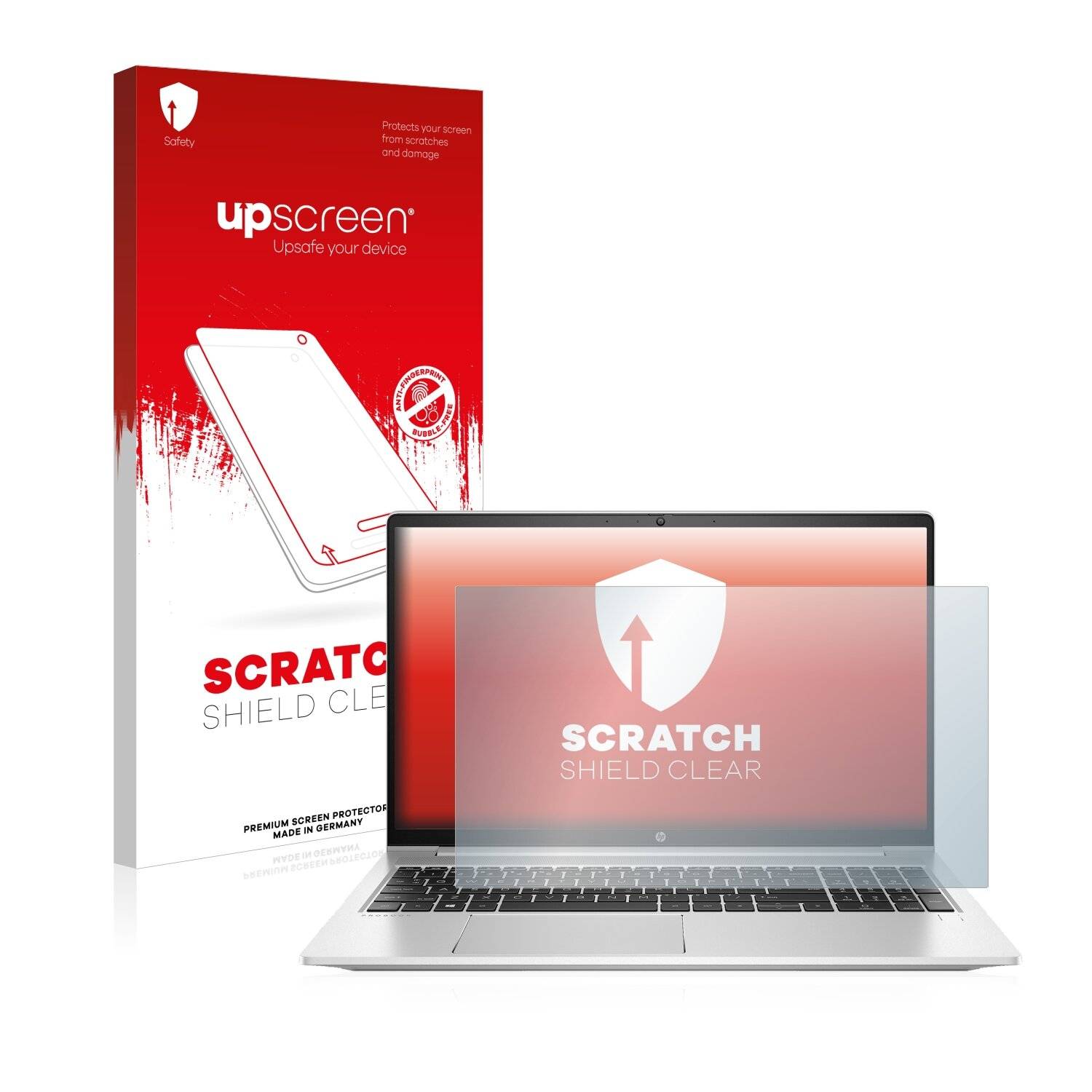 upscreen Scratch Shield Clear Premium Displayschutzfolie für HP ProBook 450
