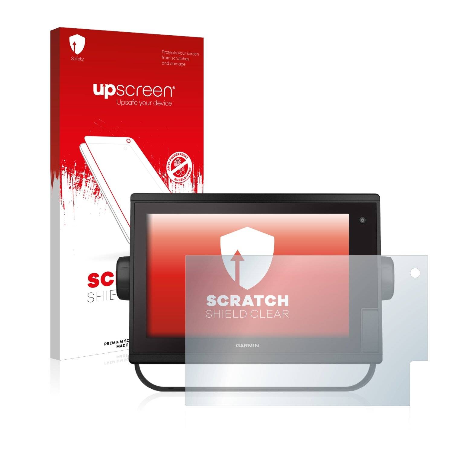 upscreen Scratch Shield Clear Premium Displayschutzfolie für Garmin GPSMAP 722