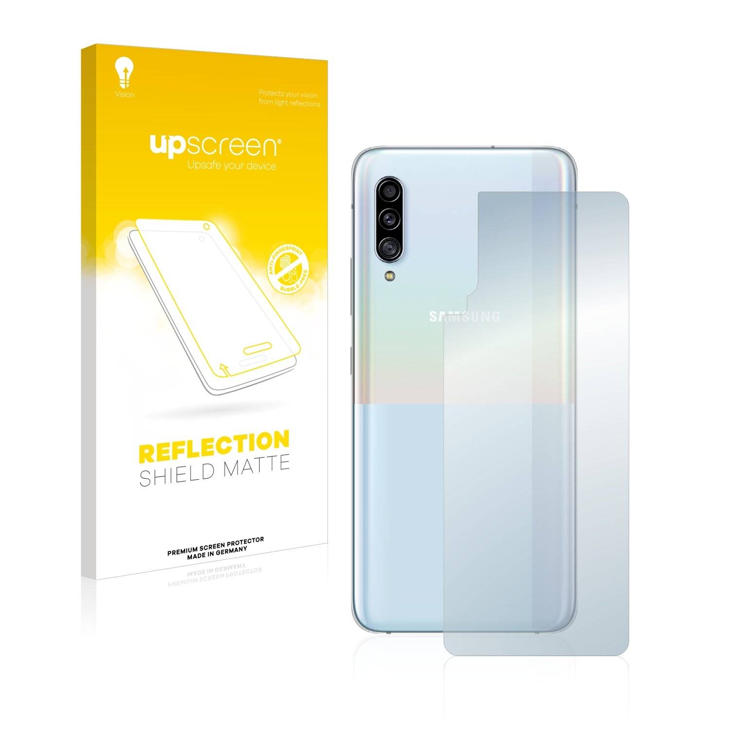upscreen Reflection Shield Matte Premium Displayschutzfolie für Samsung Galaxy A90 5G