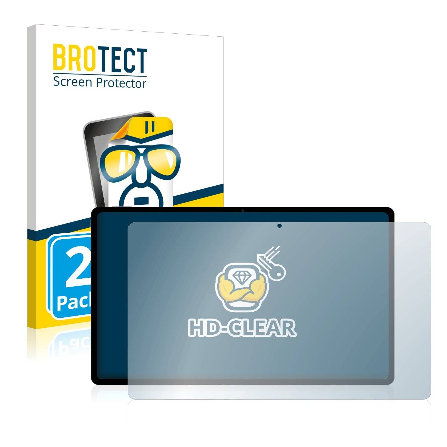 2x BROTECT HD-Clear Displayschutzfolie für Teclast T40