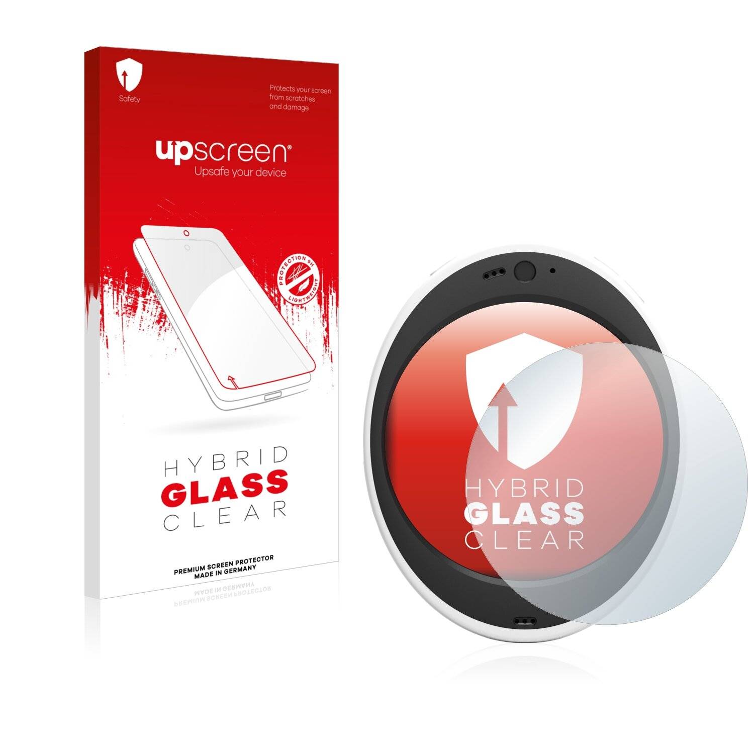 upscreen Hybrid Glass Clear Premium Schutzglas Folie für Cyrcle Phone The Cyrcle Phone
