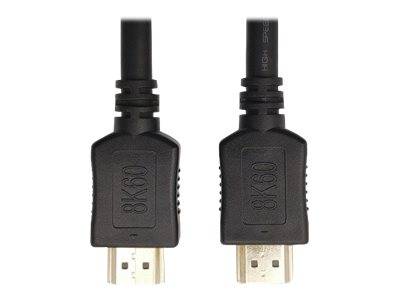 Tripp Lite HDMI Cable 8K @ 60Hz Dynamic HDR 4:4:4 M/M Black 6ft - HDMI-Kabel - HDMI männlich zu HDMI männlich - 1.8 m -