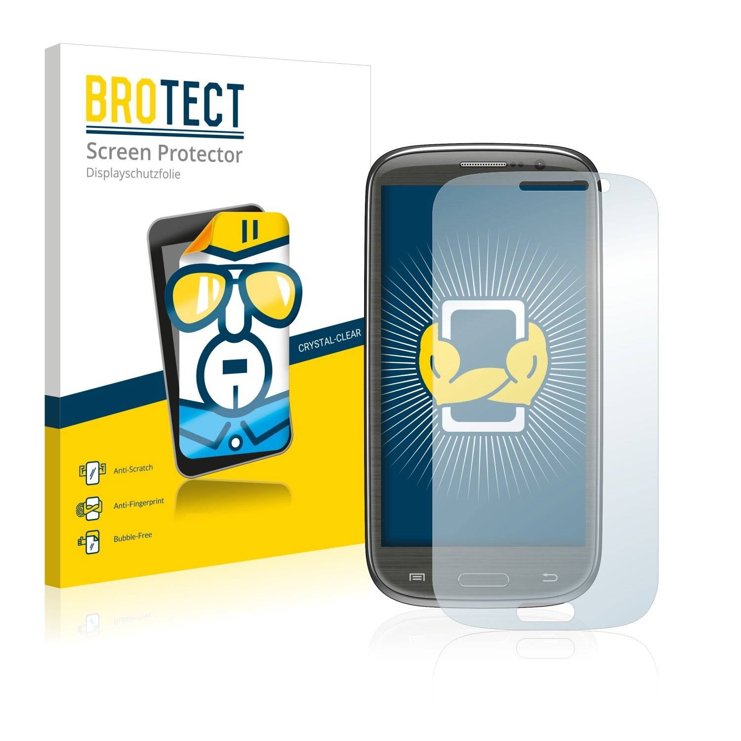 2x BROTECT HD-Clear Displayschutzfolie für THL