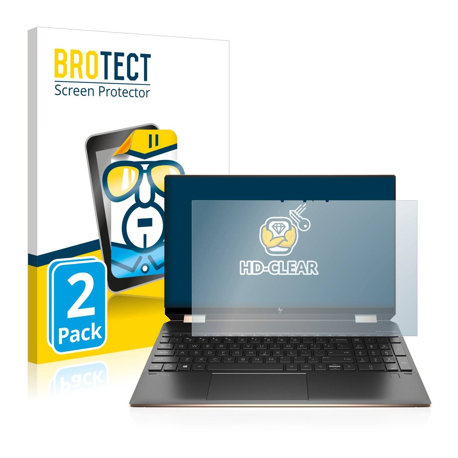 2x BROTECT HD-Clear Displayschutzfolie für Acer