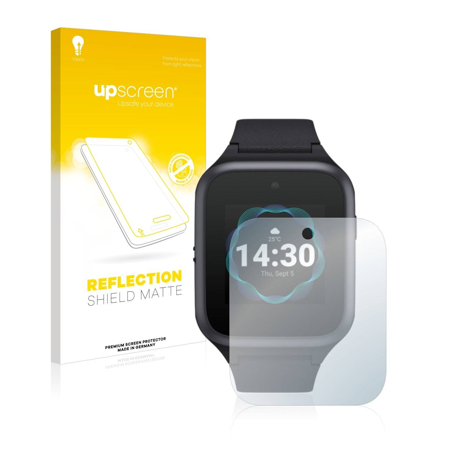 upscreen Reflection Shield Matte Premium Displayschutzfolie für TCL Family Watch