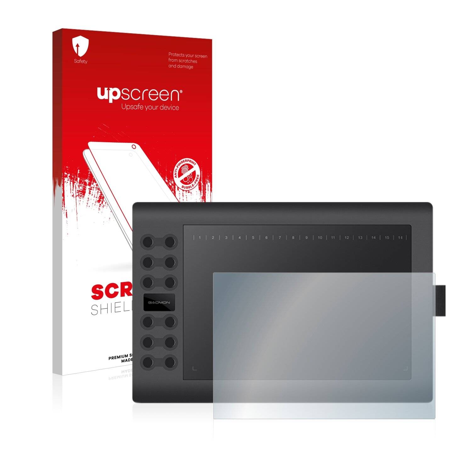 upscreen Scratch Shield Clear Premium Displayschutzfolie für Gaomon M106K