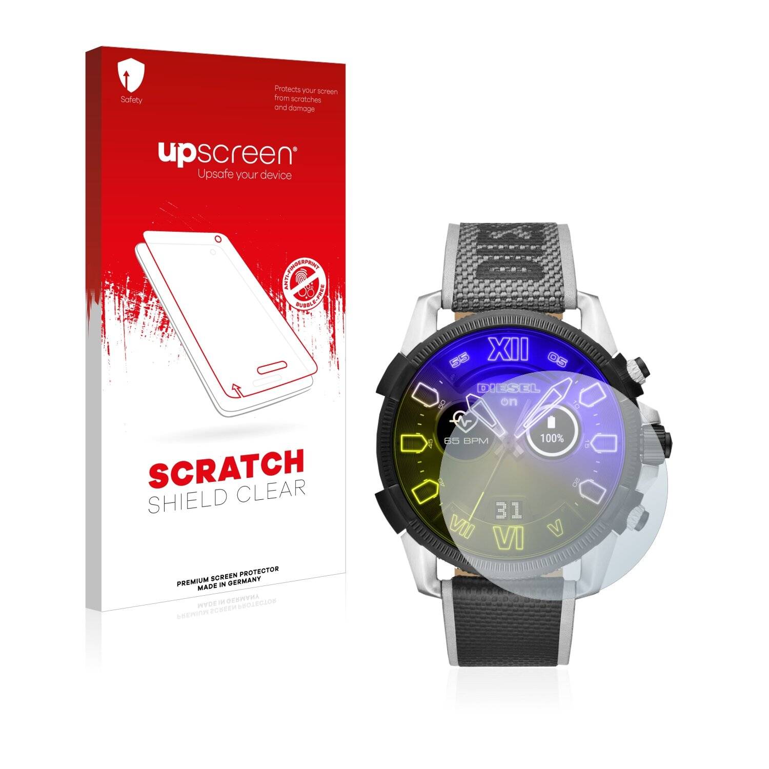 upscreen Scratch Shield Clear Premium Displayschutzfolie für Diesel
