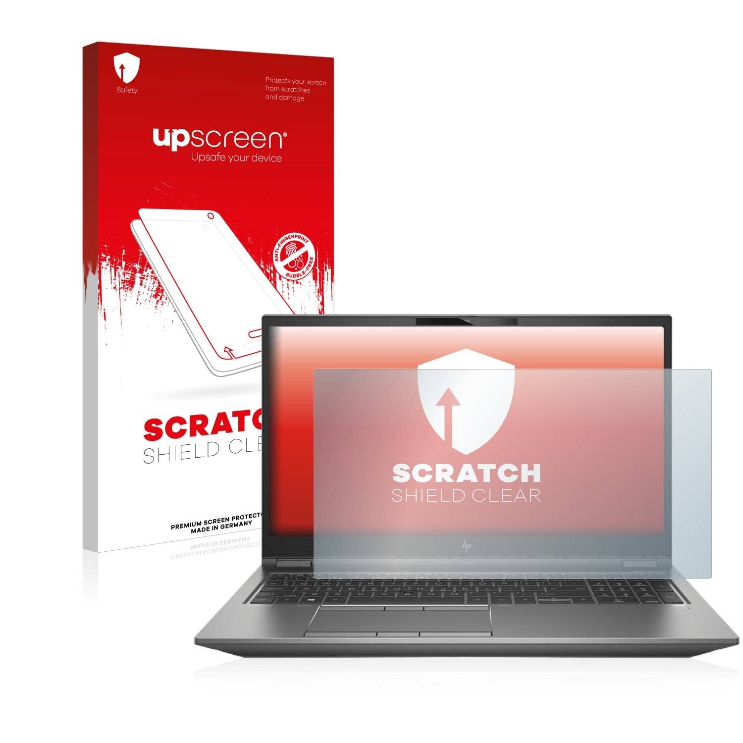 upscreen Scratch Shield Clear Premium Displayschutzfolie für HP ZBook Fury 17 G7