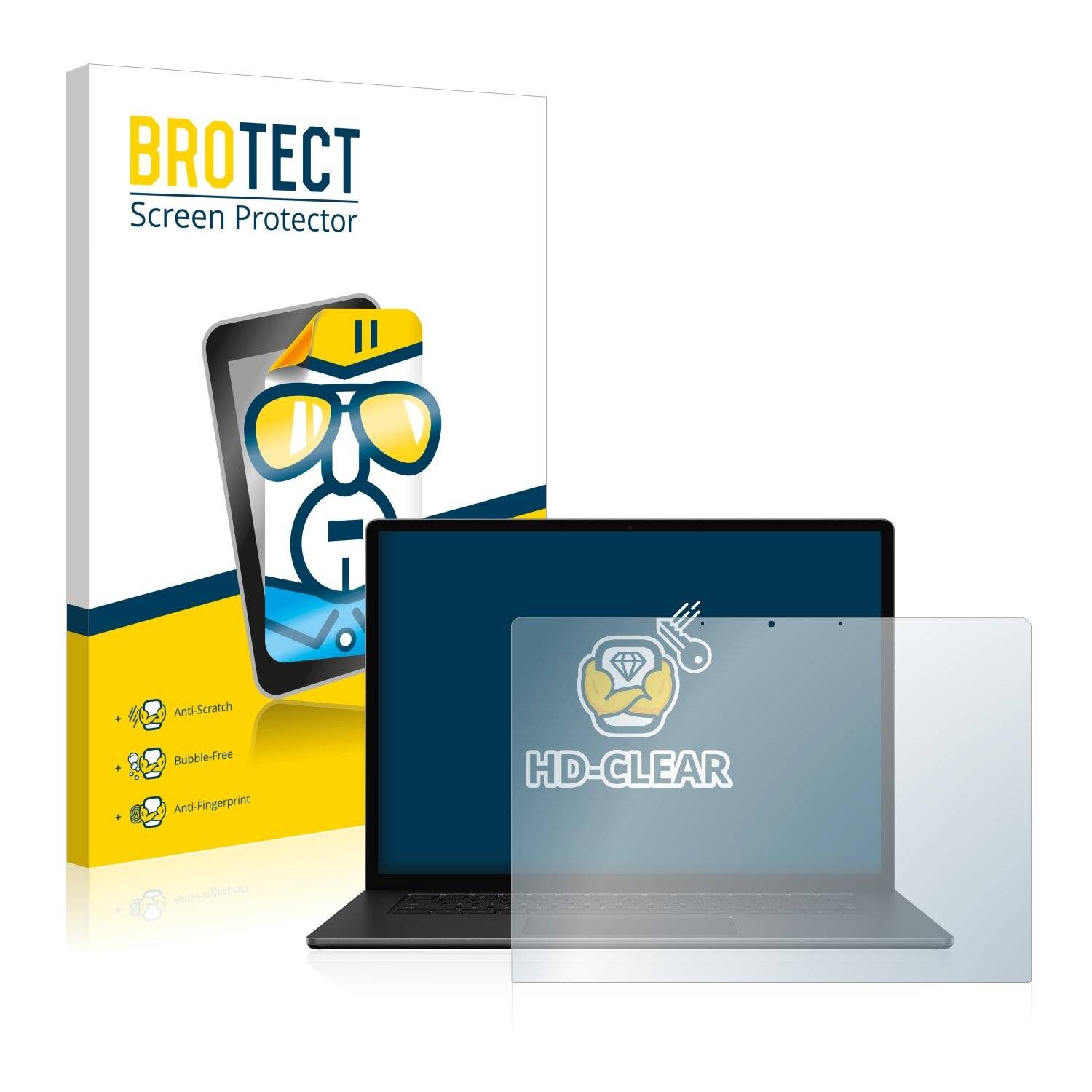 BROTECT HD-Clear Displayschutzfolie für Microsoft Surface Laptop 4