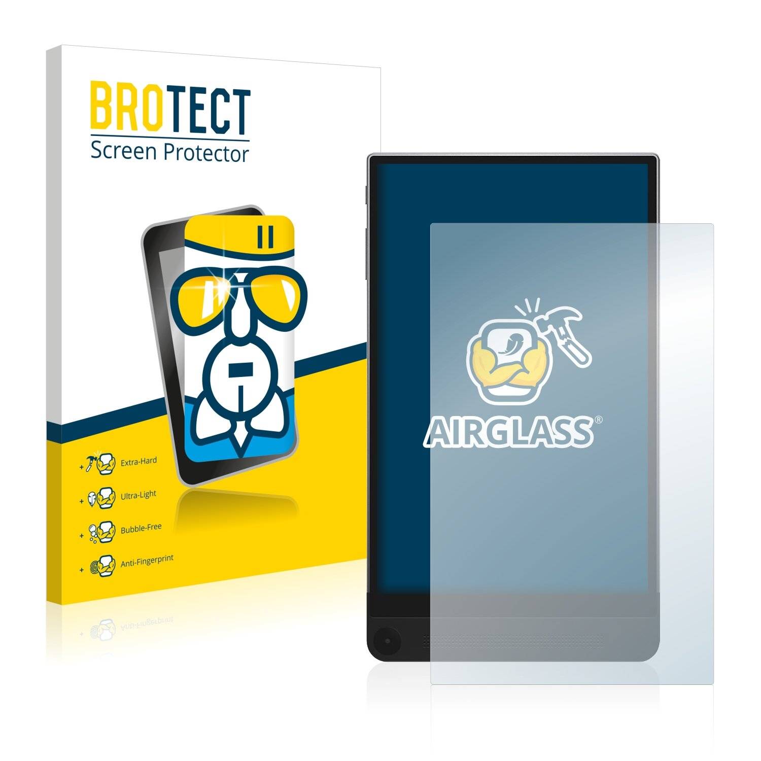 BROTECT AirGlass Schutzglas Folie für Dell Venue 8