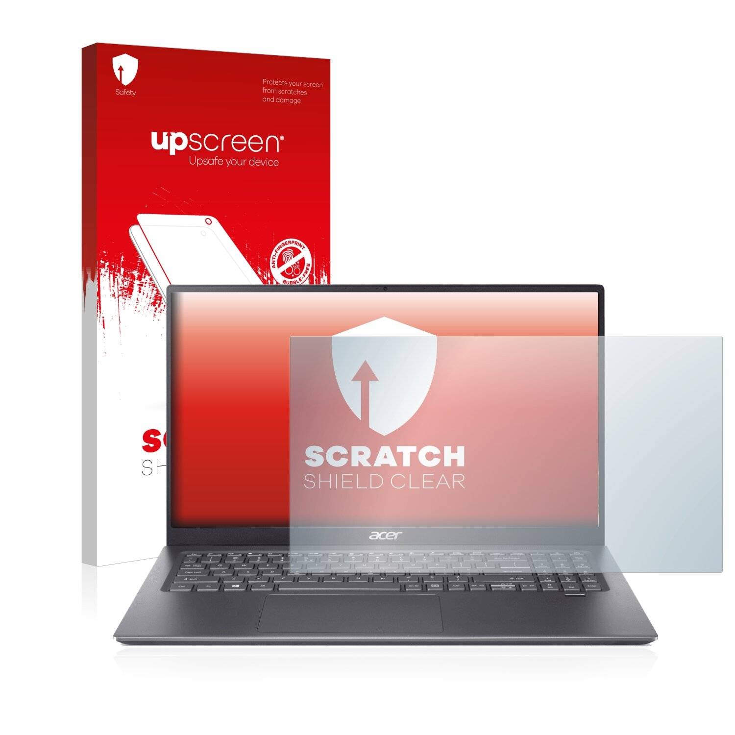 upscreen Scratch Shield Clear Premium Displayschutzfolie für Acer Swift 3
