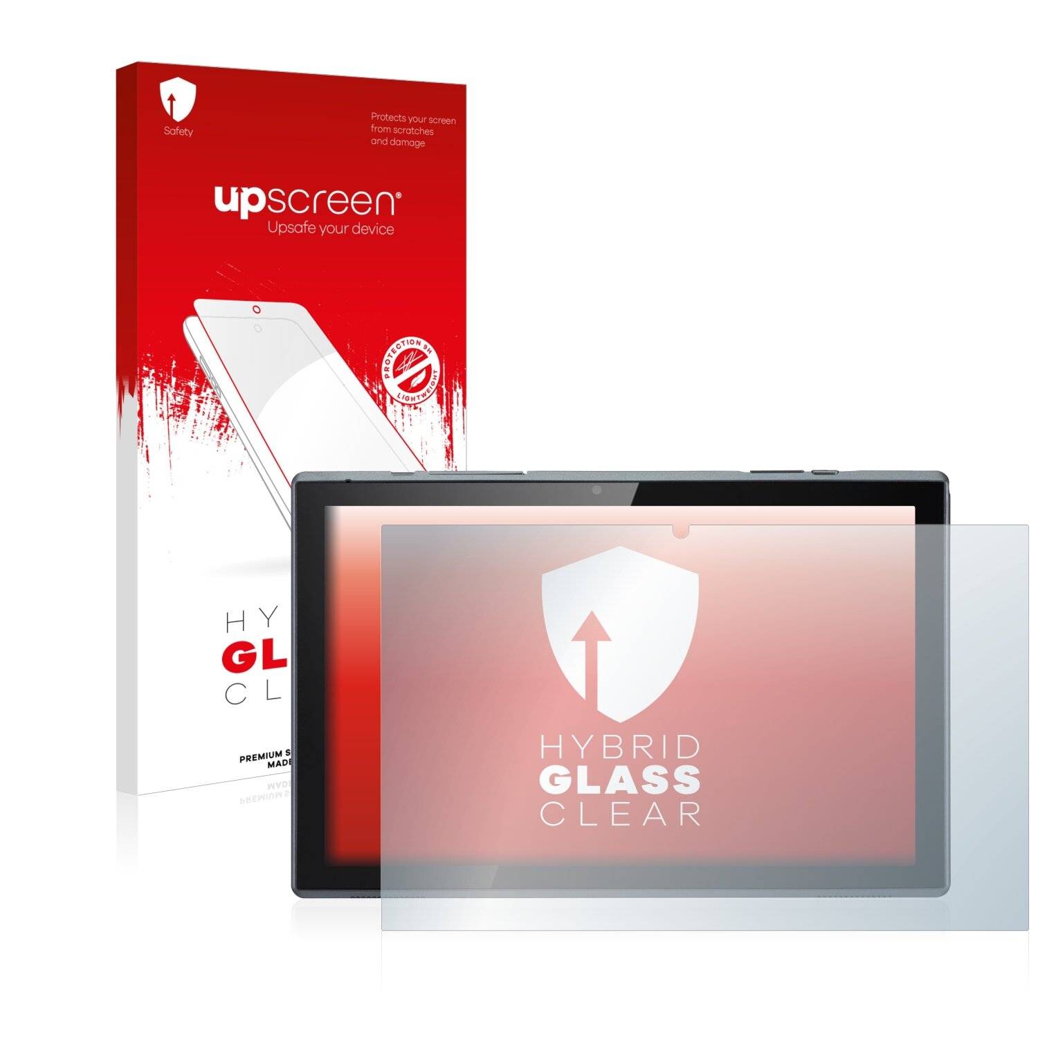 upscreen Hybrid Glass Clear Premium Schutzglas Folie für Acer