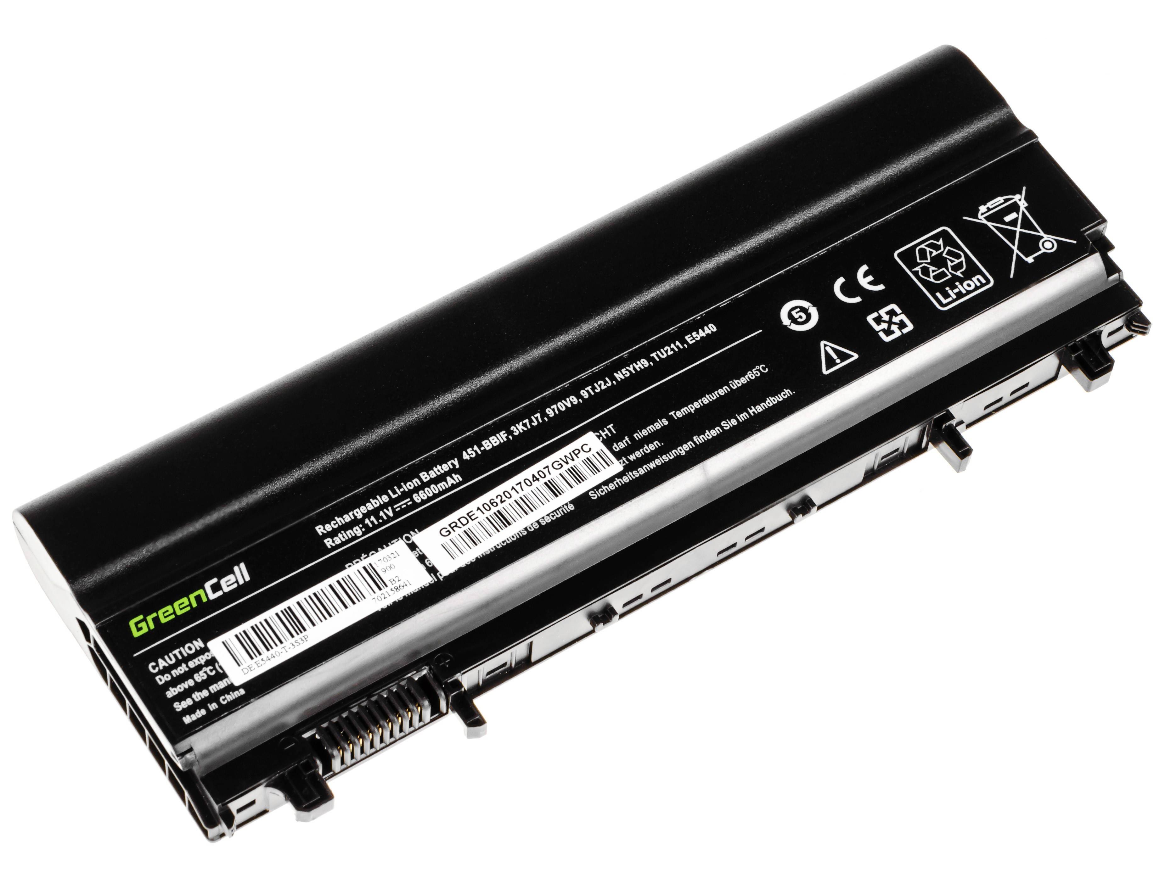 Laptop-Akku für Dell Latitude E5440 E5540 P44G - 11.1V - 6600mAh