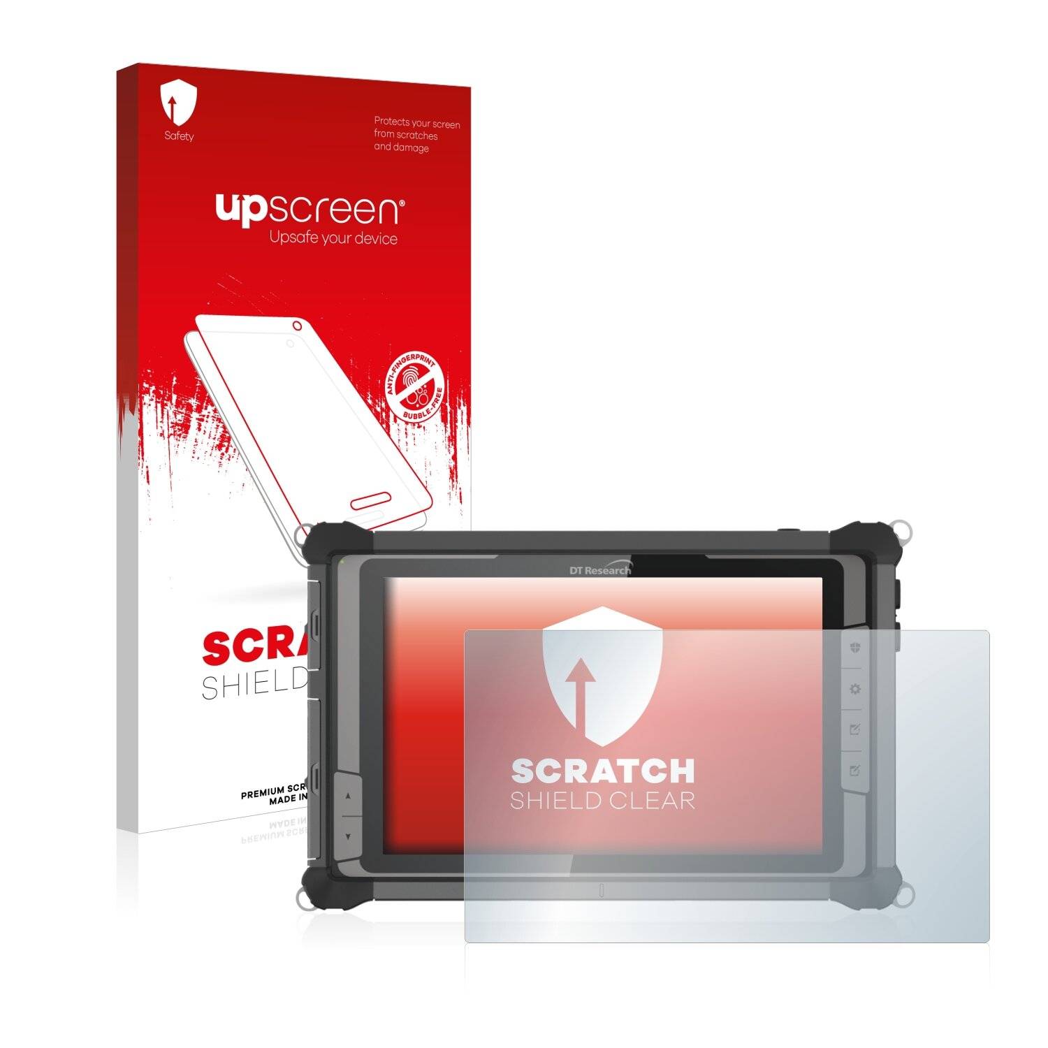 upscreen Scratch Shield Clear Premium Displayschutzfolie für DT Research