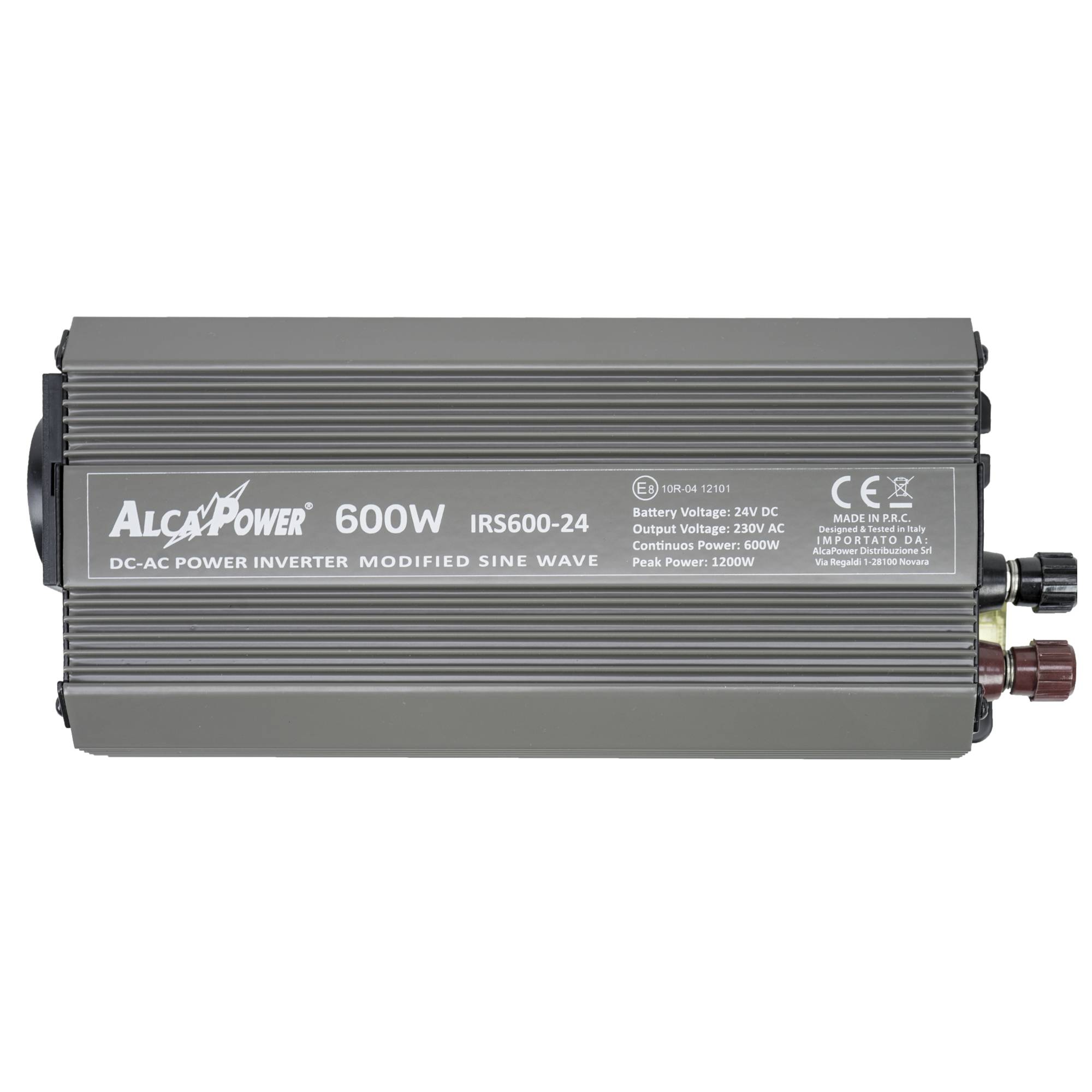 RO: Invertor de tensiune AlcaPower by President 600W 24V-230V, sinusoida modificata, port USB