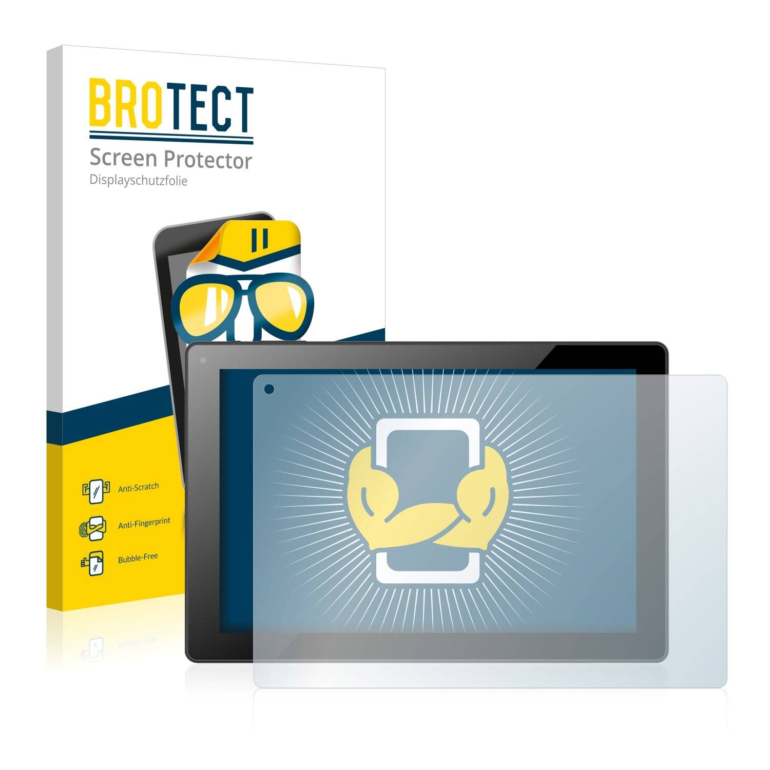 2x BROTECT HD-Clear Displayschutzfolie für Odys