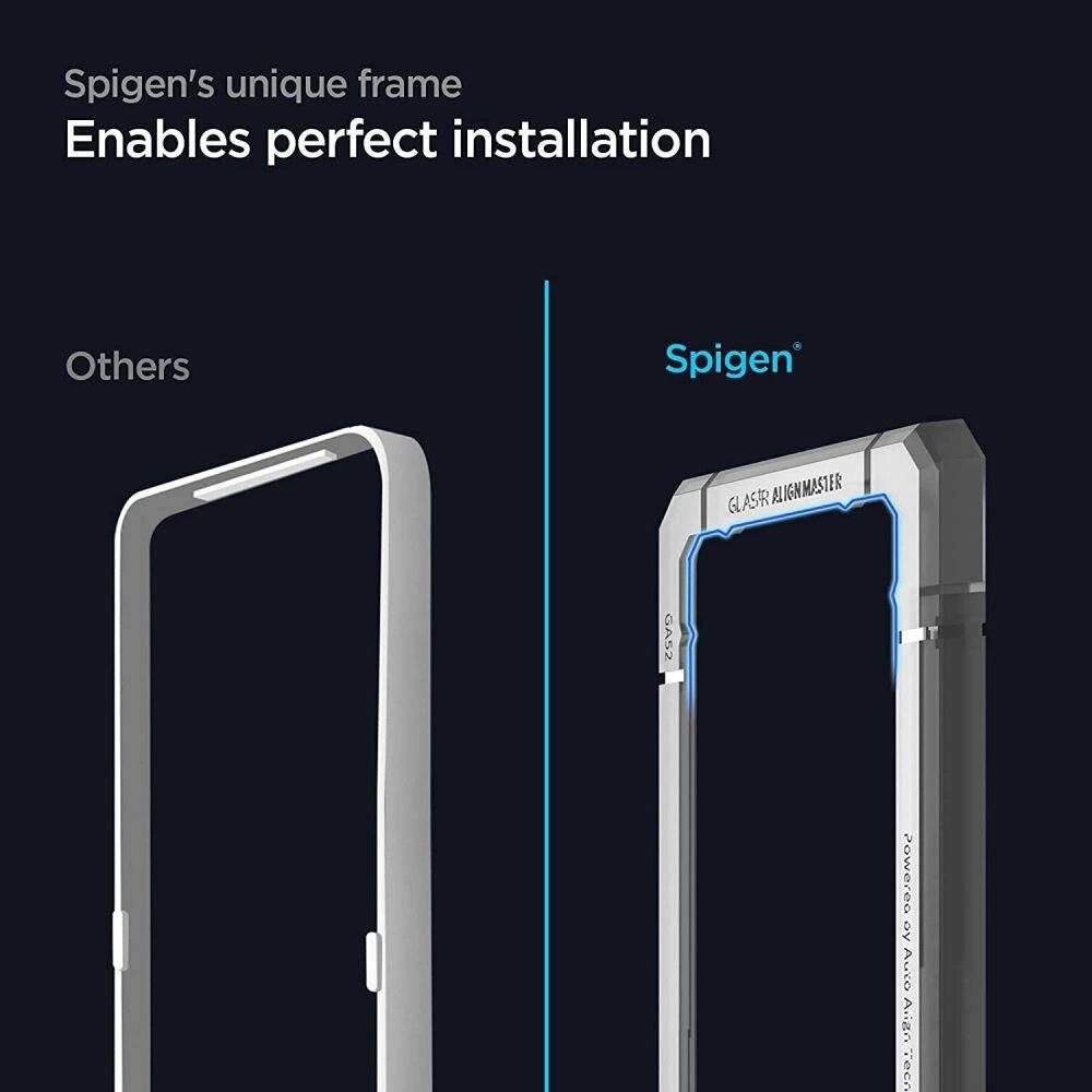 GEHÄRTETES GLAS Spigen ALM GLAS.TR 2ER-PACK GALAXY A52 / A52S