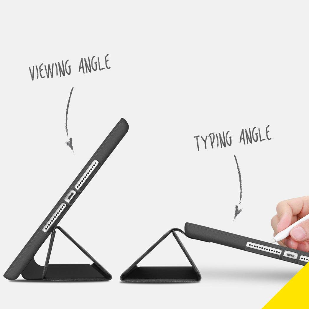 Accezz Smart Silicone Klapphülle für iPad 2019 / 2020 / 2021