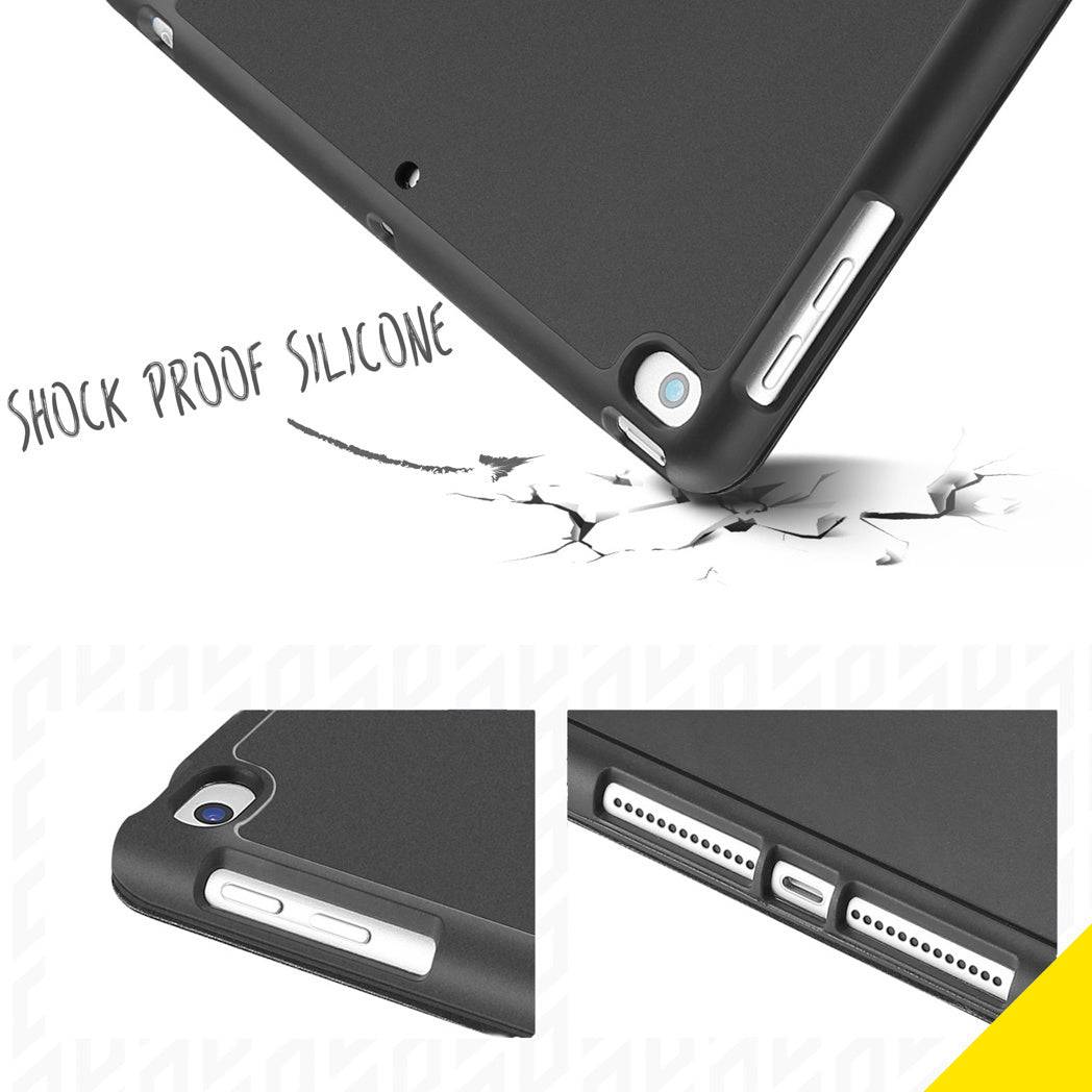 Accezz Smart Silicone Klapphülle für iPad 2019 / 2020 / 2021