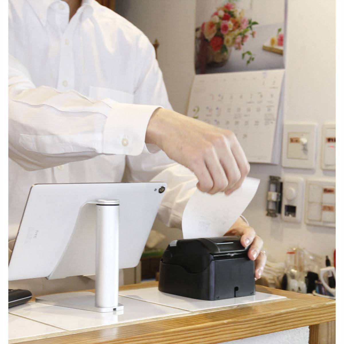 SEIKO MP-B30L mobiler Etiketten- und Belegdrucker Bluetooth USB