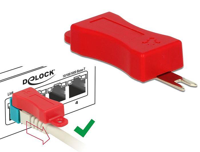 RJ45 Secure Clip, Starter Set 20 Stück