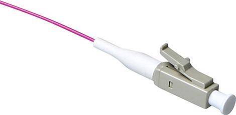 ACT RL3795 1m LC Pigtail LSZH OM4 Violett Glasfaserkabel (RL3795)