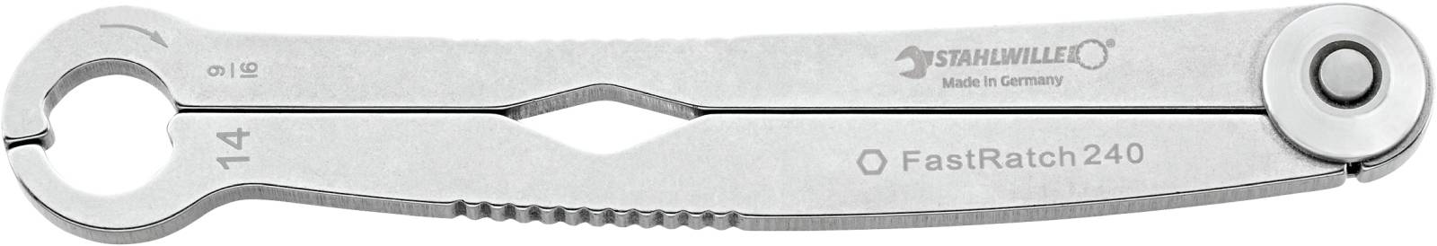 Ratschenschlüssel FastRatch SW 18 11/16mm/" L.245mm
