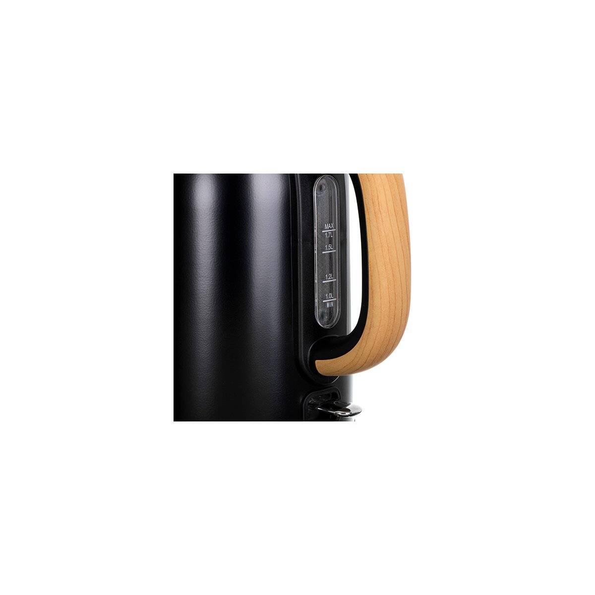 Camry CR 1342 Wasserkocher 1,7 L - STRIX-Sicherheitskontrollsystem, 2200 W, Schwarz