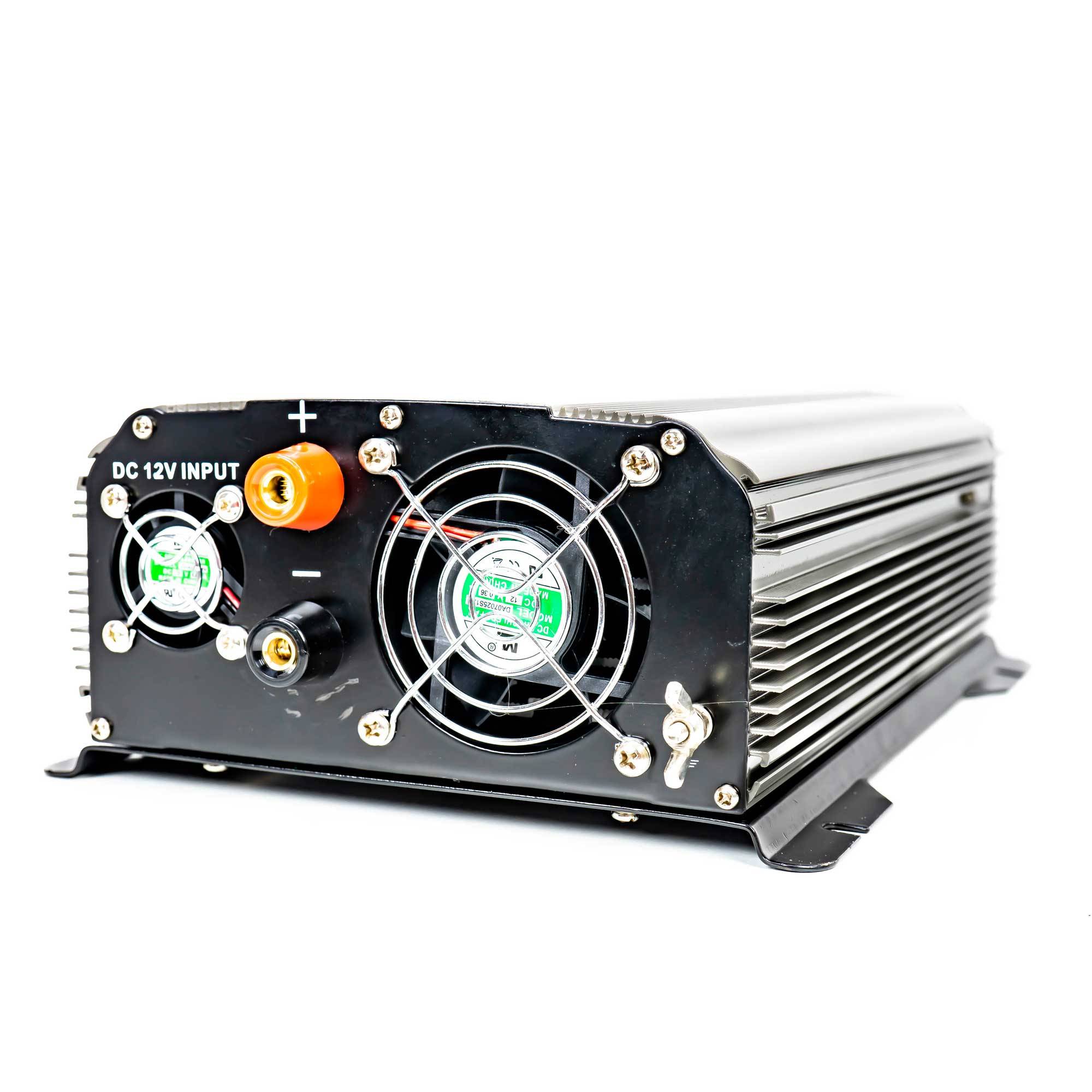 RO: Invertor de tensiune AlcaPower by President 1000W 12V-230V, sinusoida pura, port USB