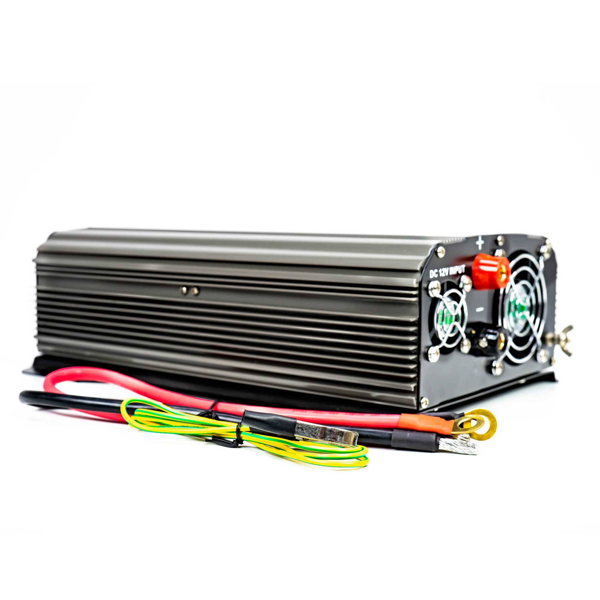 RO: Invertor de tensiune AlcaPower by President 1000W 12V-230V, sinusoida pura, port USB