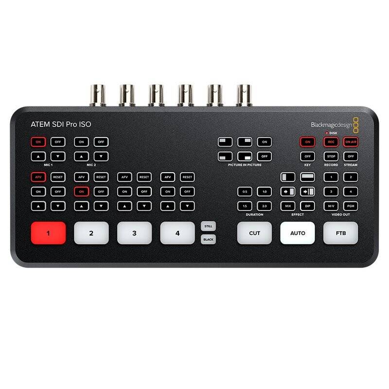 Blackmagic Design ATEM SDI PRO ISO - Full HD - 1280 x 720,1920 x 1080 Pixel - 72