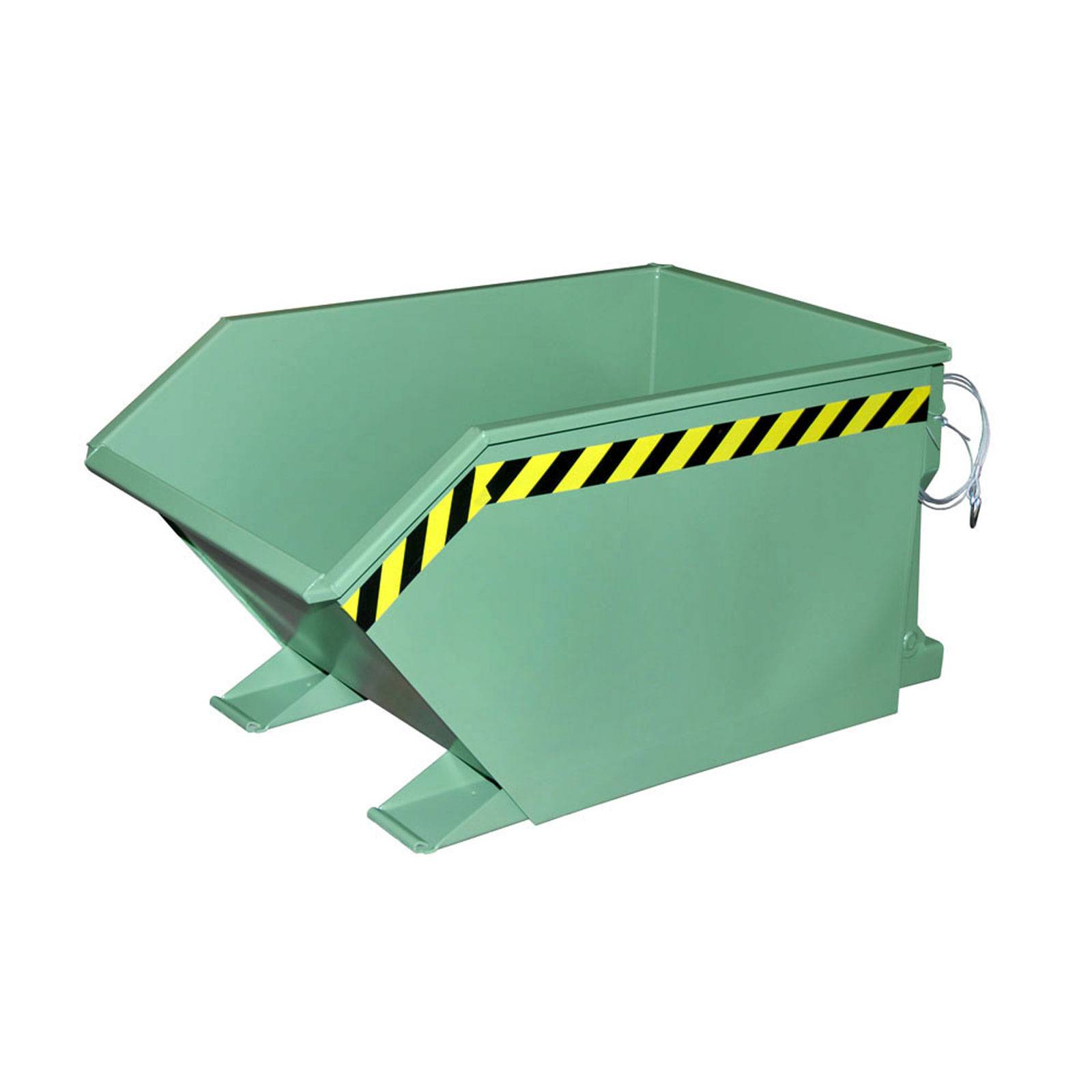 Kippbehälter GU 500, lackiert, Resedagrün