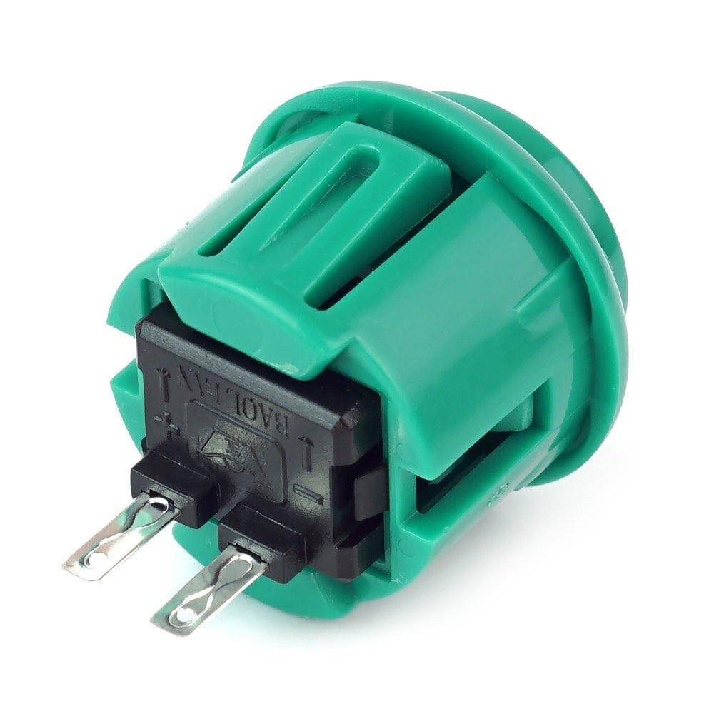 Mini Arcade Button, 24mm - Farbe: grün