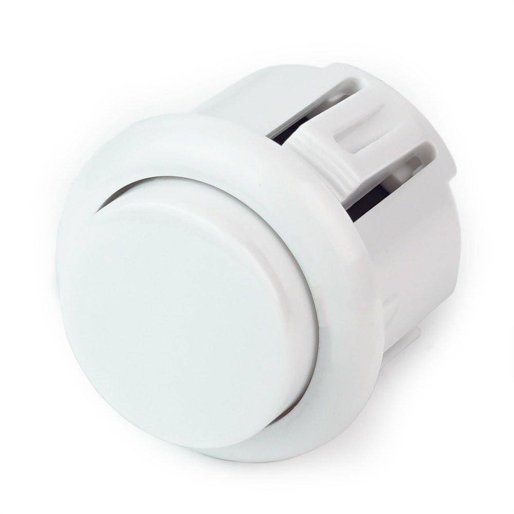 Mini Arcade Button, 24mm - Farbe: weiß