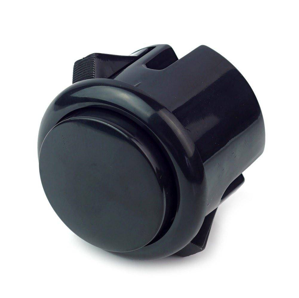Arcade Button, 30mm - Farbe: schwarz