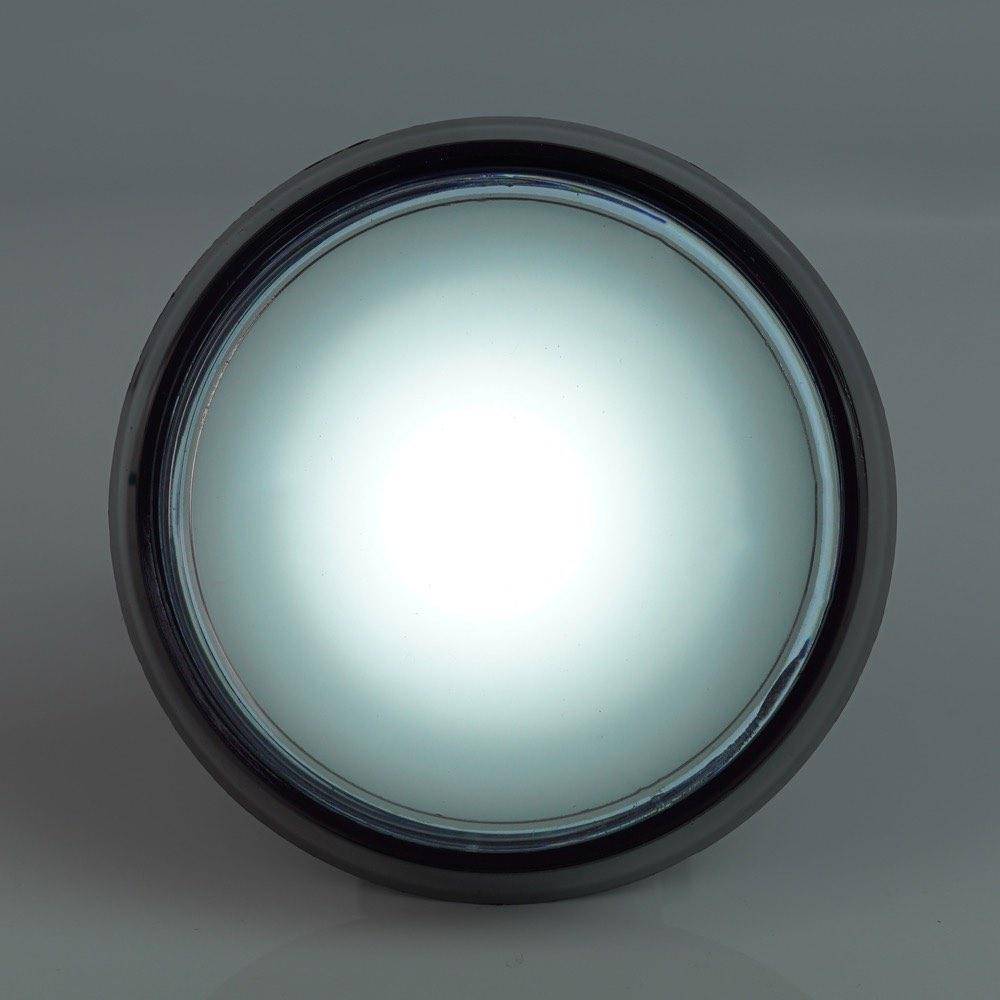 Arcade Button, 44mm, beleuchtet (LED 12V DC) - Farbe: weiß