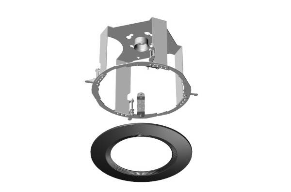 Mountera In-Ceiling Adapter W 4/8 Dallmeier, Für abgehängte Decken