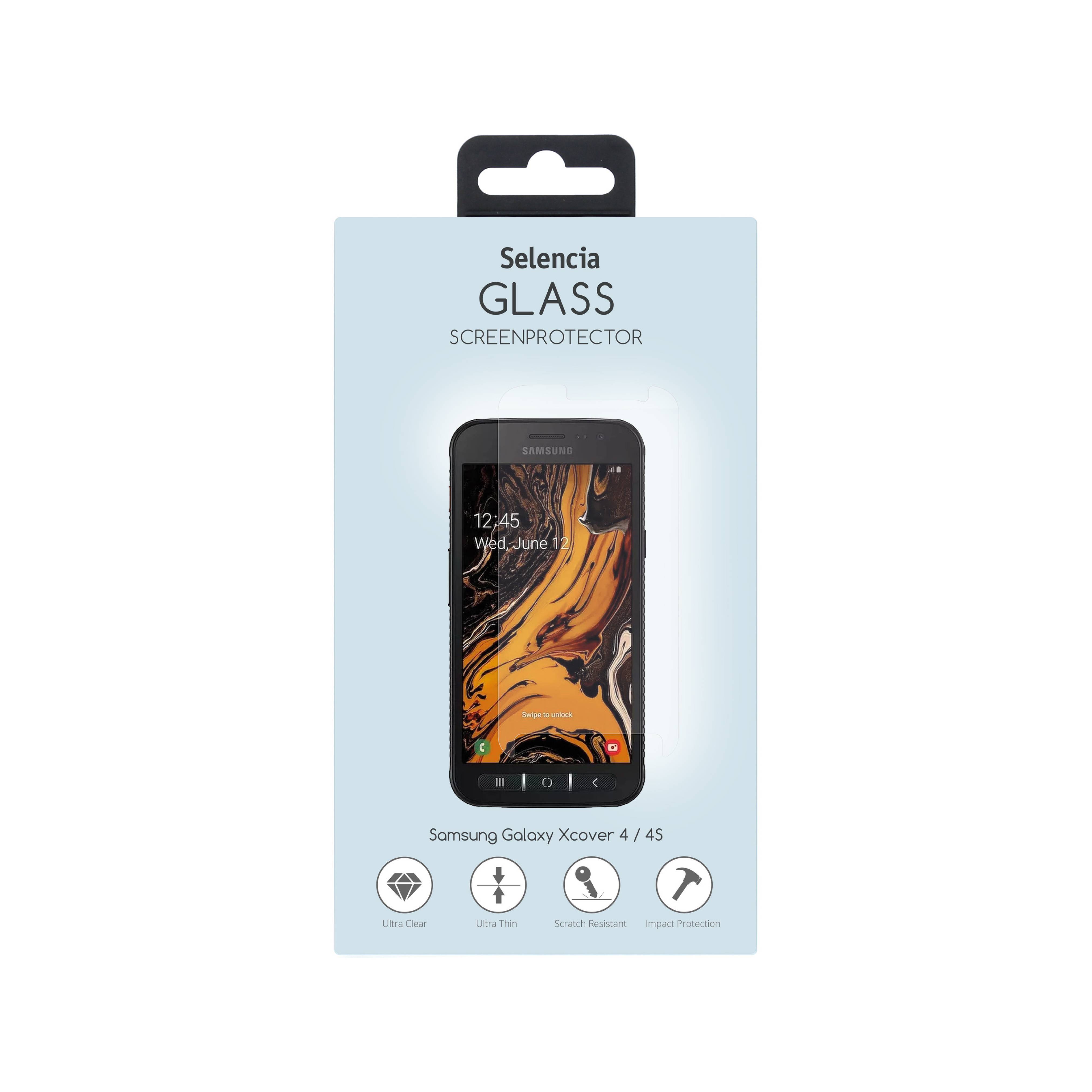 Selencia Displayschutz Samsung Galaxy Xcover 4 / 4S