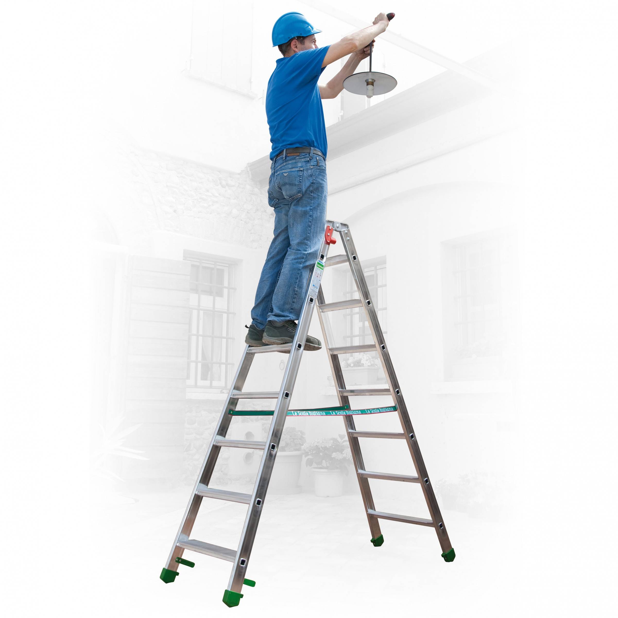 Facal Stufenstehleiter DUPLA S600 4 Stufen