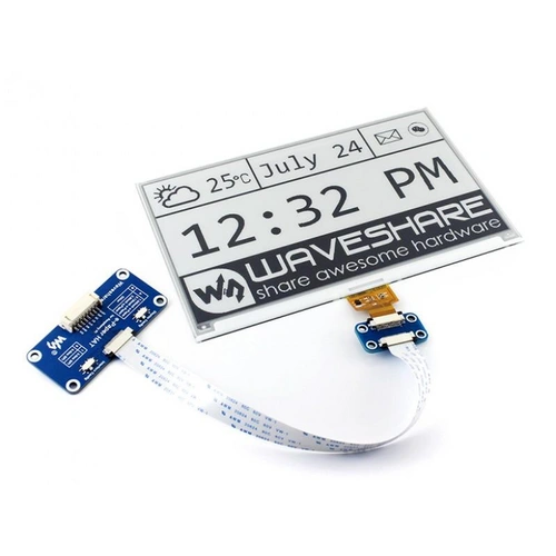 7.5" 800×480 ePaper Display HAT für Raspberry Pi v2 7.5" 800×480 ePaper Display HAT für Raspberry Pi v2