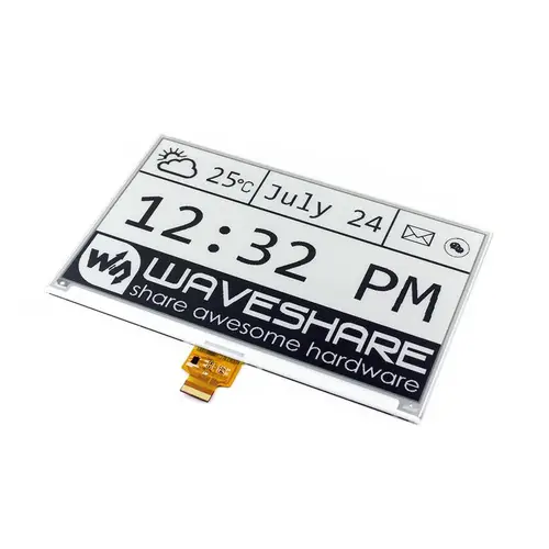 7.5" 800×480 ePaper Display HAT für Raspberry Pi v2 7.5" 800×480 ePaper Display HAT für Raspberry Pi v2
