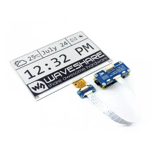 7.5" 800×480 ePaper Display HAT für Raspberry Pi v2 7.5" 800×480 ePaper Display HAT für Raspberry Pi v2