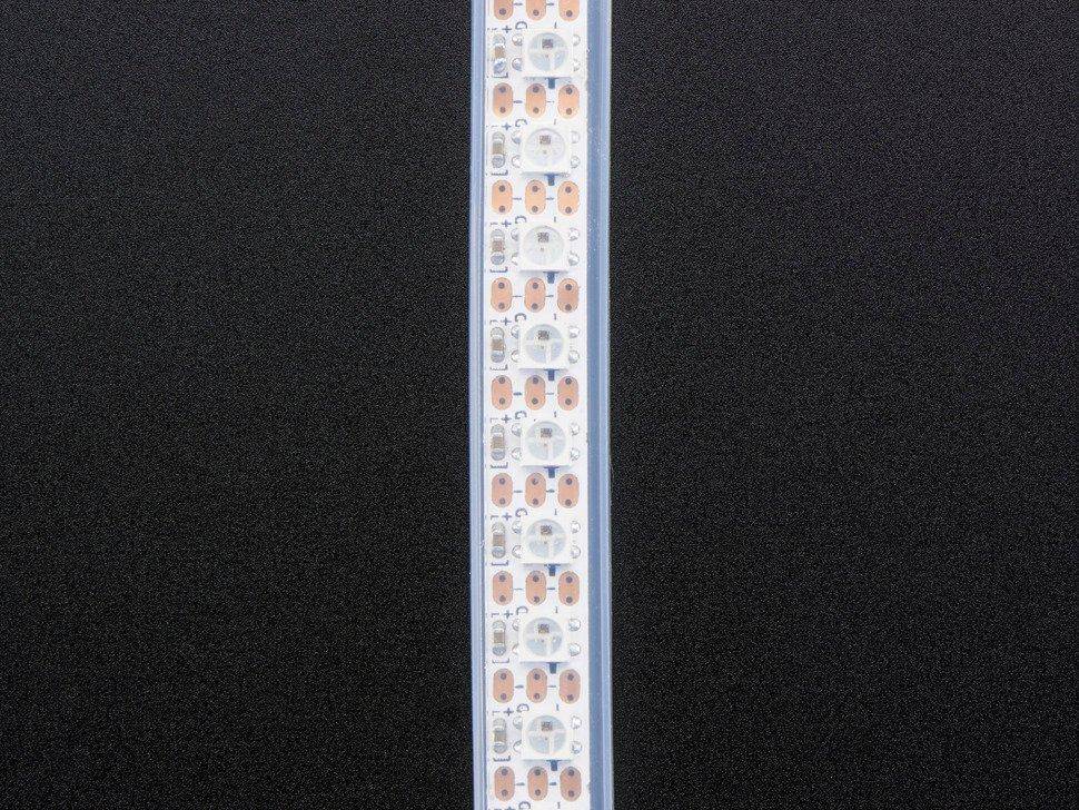 Adafruit Mini Skinny NeoPixel Digitaler RGB LED Streifen - 144 LED/m, weiß, 1m