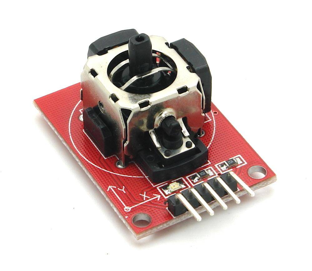 Analoges 2 Achsen Joystick Modul mit Select-Taster