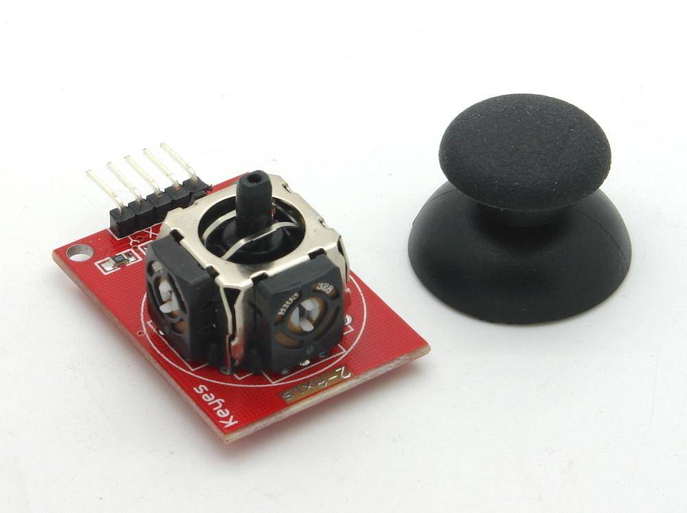 Analoges 2 Achsen Joystick Modul mit Select-Taster