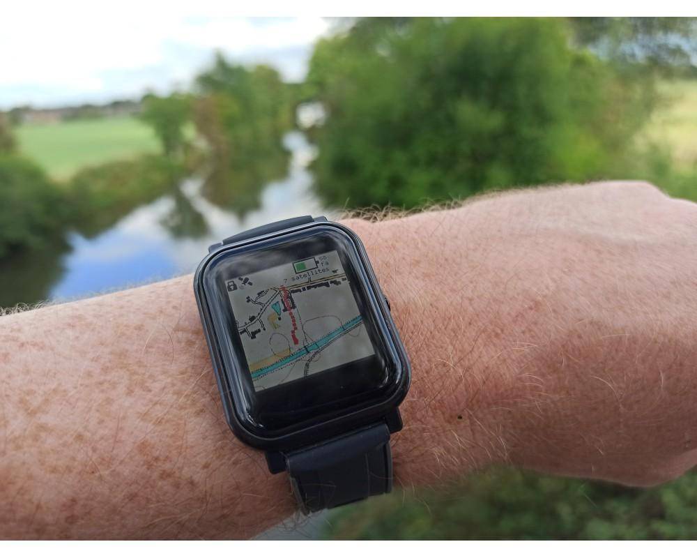 Espruino bangle.js v2 Smartwatch, schwarz