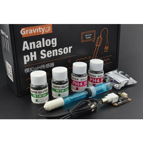 DFRobot Gravity - Analoger pH-Sensor/Meter Kit V2 DFRobot Gravity - Analoger pH-Sensor/Meter Kit V2
