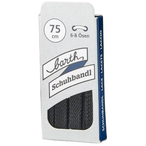 Schnürsenkel, 75 cm, schwarz, flach
